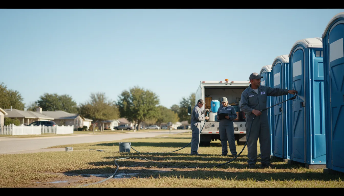 Long-Term Portable Toilet Rental in Pascagoula, MS near me
